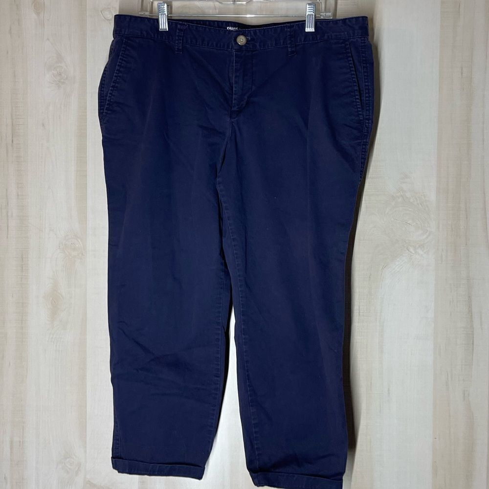 Gap khaki by Gap navy pants, size 14‎